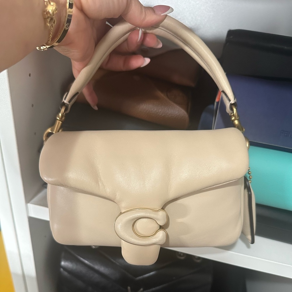 Coach Pillow Tabby Leather Shoulder Bag